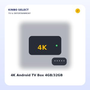 4K Android TV Box 4GB/32GB