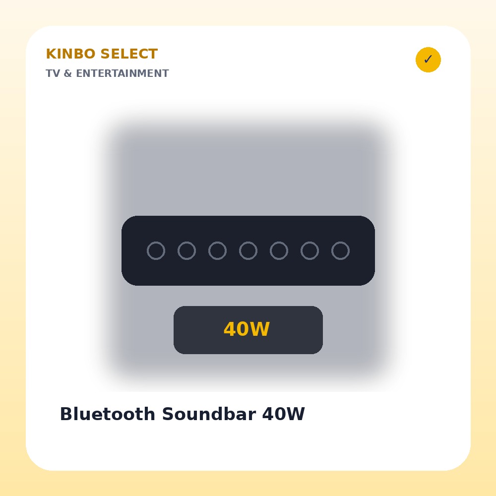 Bluetooth Soundbar 40W